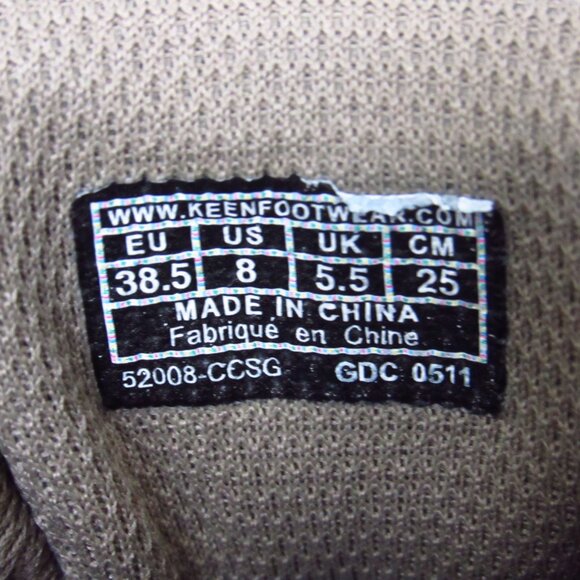 Keen “Alamosa” Waterproof Leather Women's Hiking Shoes (US Size 8; See Note) - Picture 10 of 11